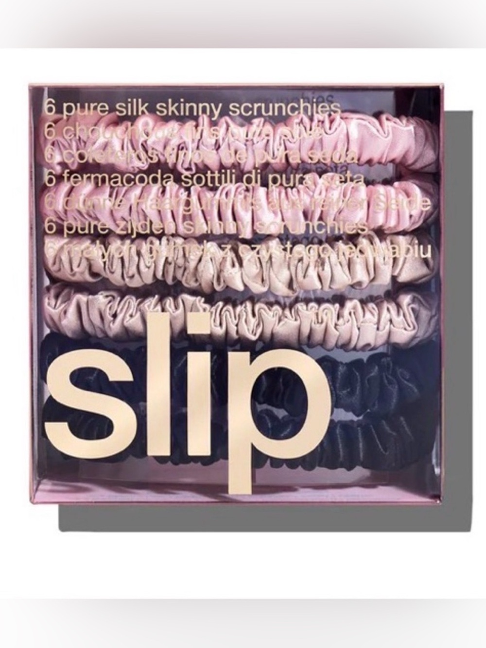 SLIP Multi Skinny Scrunchies